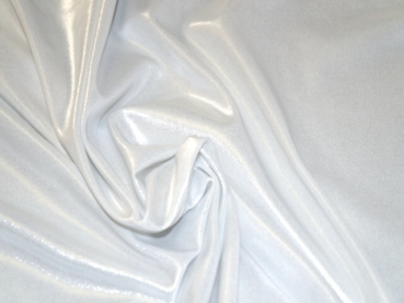 Metallic-Stoff  White Silver Foil 3